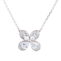 Butterfly Crystal Pendant Chain