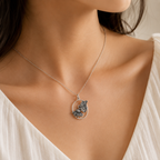 Butterfly Bloom Pendant Necklace