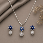 Royal Floral Pendant Set