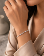 Elegant Crystal Tennis Bracelet
