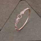 Elegant Emerald Dual-Peacock Kada
