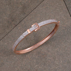 Rose Gold Crystal Pavé Kada