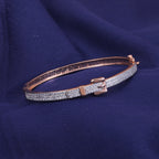 Rose Gold Crystal Pavé Kada