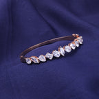 Rose Gold Marquise Crystal Kada