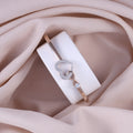 Rose Gold Infinity Heart Crystal Kada