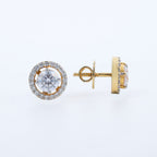Classic Halo Stud Earrings