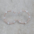 Crystal Hoop Earrings