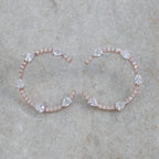 Crystal Hoop Earrings