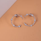 Crystal Hoop Earrings