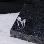 Pear Drop Open Ring