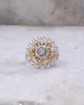 Radiant Mandala Diamond Statement Ring