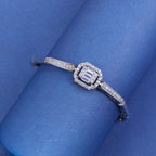 Minimal Geometric Crystal Bracelet