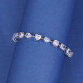 Elegant Mixed-Cut Crystal Bracelet
