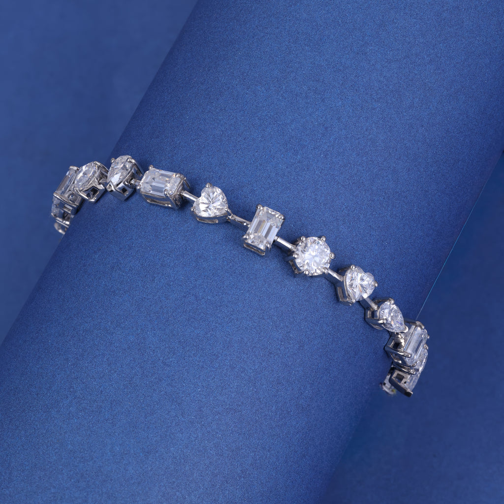 Elegant Crystal Tennis Bracelet