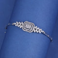Elegant Geometric Crystal Bracelet