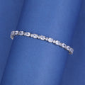 Classic Round Crystal Tennis Bracelet