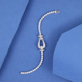 Elegant Crystal Link Bracelet