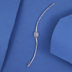 Minimal Geometric Crystal Bracelet