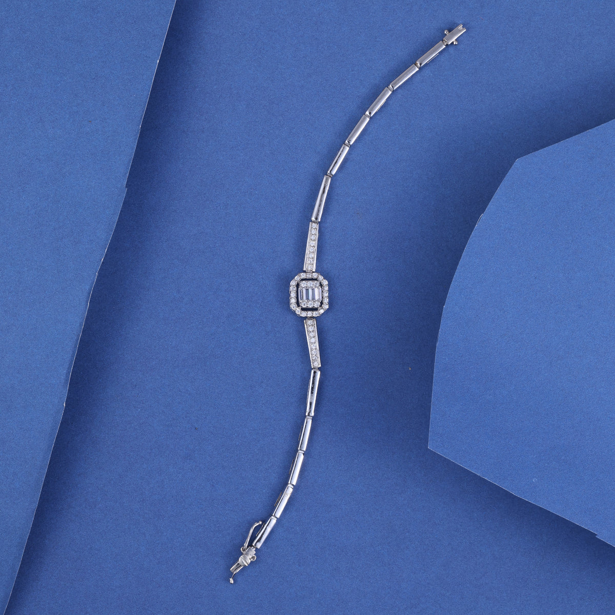 Minimal Geometric Crystal Bracelet