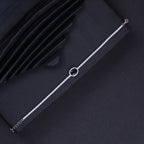 Midnight Blue Crystal Tennis Bracelet