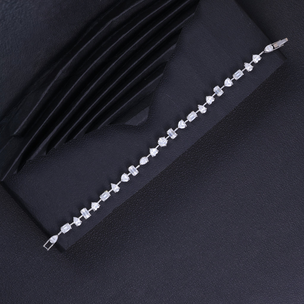 Elegant Crystal Tennis Bracelet