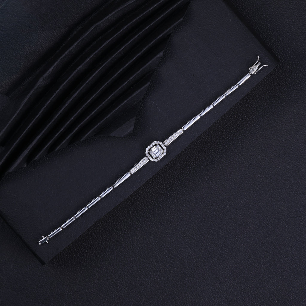 Minimal Geometric Crystal Bracelet