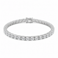 Eternal Sparkle Silver Tennis Bracelet