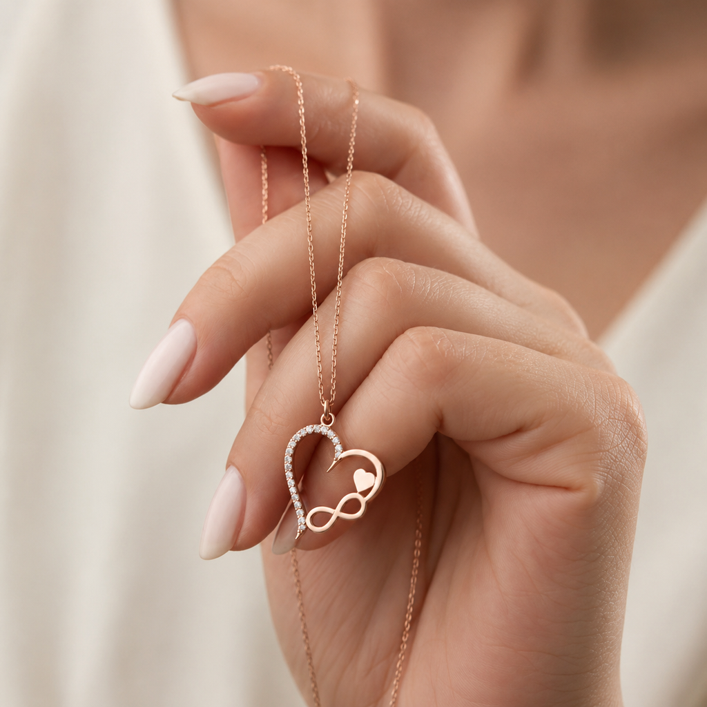 Classic Heart Pendant Set