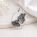 Butterfly Bloom Pendant Necklace